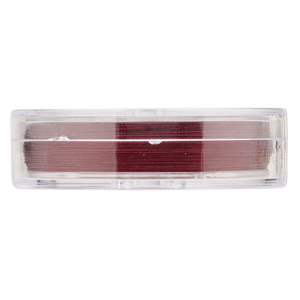 Thread, One-G™, nylon, pkg/250 yards, burgundy, size 0. image number 1