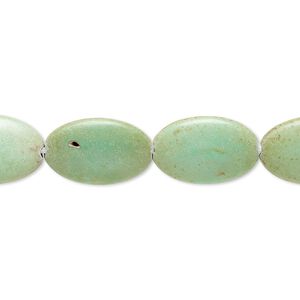 Magnesite 1pkg1, flat oval bead 15 inch 16x10mm
