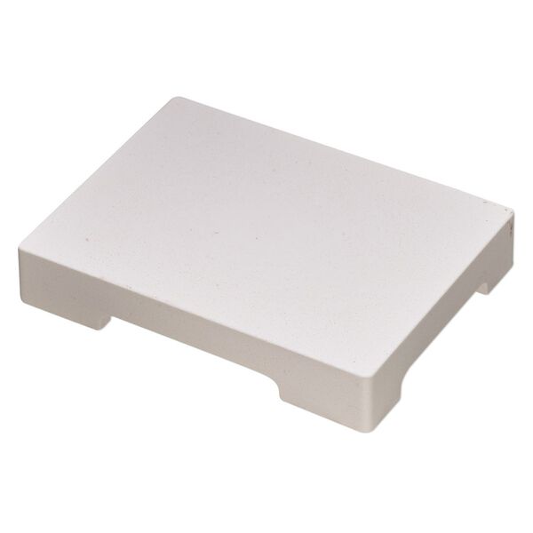 Soldering board, ceramic, 6-1/2 x 5-inch rectangle. Sold individually. image number 0