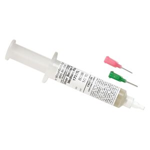 Solder paste, sterling silver with flux, medium flow. Sold per 0.5-troy ounce tube.