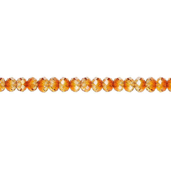 Bead 1pkg144 Persian red TCF&trade;, Crystal Passions&reg; 4x3mm rondelle 5040 image number 0