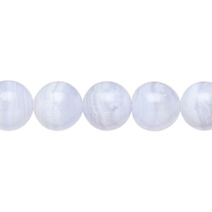 Blue lace agate 1pkg1, round bead natural 15.5-16 inch 10mm