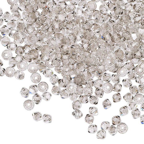 Bead 1440pk crystal velvet, Preciosa Czech crystal 3mm bicone image number 0