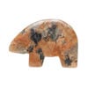 Dream jasper 1pkg1, half-drilled Zuni-style bear focal natural, 34x24mm-38x28mm image number 0