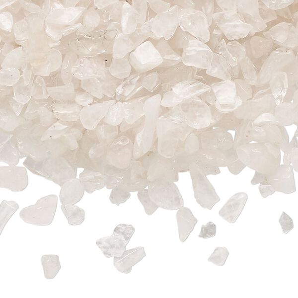 Rose quartz 1pkg1, undrilled inlay chip natural 50g mini image number 0
