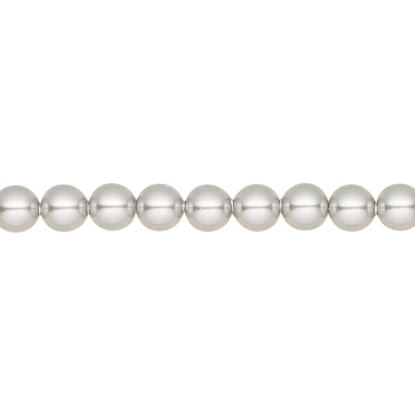 Pearl 500pk light grey, Swarovski® 5mm round 5810 image number 0