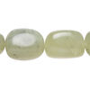 Prehnite 1pkg1, nugget bead natural, 15 inch medium image number 0