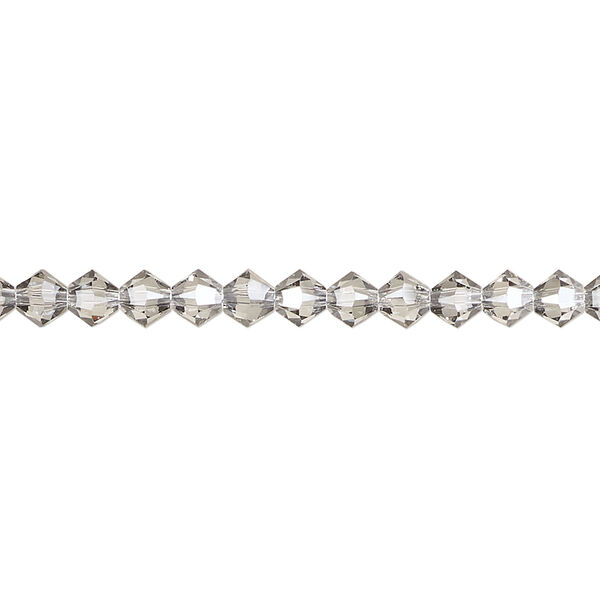 Bead 1pkg1440 crystal urban grey, Swarovski&reg;, 4mm XILION bicone 5328 image number 0