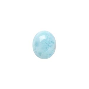 Larimar 1pkg1, calibrated oval cab 12x10mm