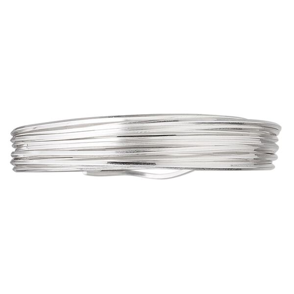 Wire, stainless steel, soft, square, 20 gauge. Sold per pkg of 3 meters. image number 0