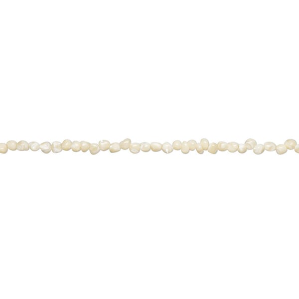 Black lip / gold lip / mother-of-pearl shell 1pkg1, nugget bead 15 inch mini to small image number 1
