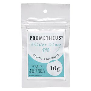 Prometheus&reg; silver clay, low fire and short time. Sold per 10-gram syringe.