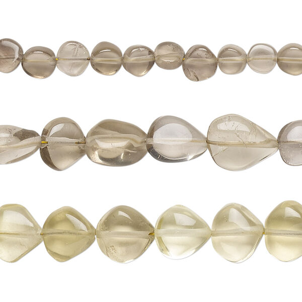 Multi-quartz 1pkg1, hand-cut mixed shape bead 13 inch mix 4mm-12x10mm image number 0