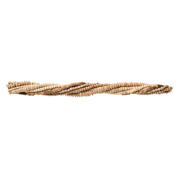 Bead mix, wood (natural / dyed), mixed colors, 2mm-10x4mm mixed shape. Sold per pkg of (8) 15-1/2" to 16" strands. image number 1