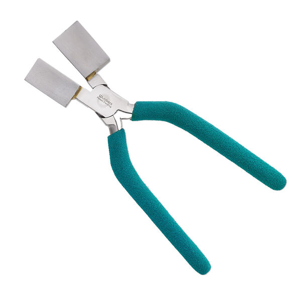 Pliers, Wubbers® Designer Mandrel, pkg/1, jumbo square mandrel, steel and rubber, 7 inches. image number 0