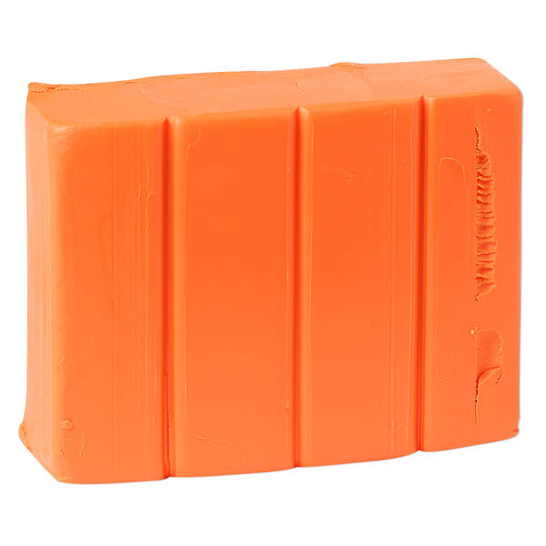 Polymer clay, Sculpey® PREMO, orange. Sold per 2-ounce bar. image number 0