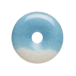 Trolleite 1pkg1, donut focal natural 30mm