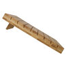 Display, earring card holder, bamboo, 2 x 10-5/8 x 8-1/4 inch inclined. Sold individually. image number 2