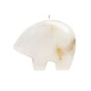 Golden "jade" 1pkg1, top-drilled and half-drilled Zuni-style bear focal natural, 28x19mm-33x27mm light to medium image number 1