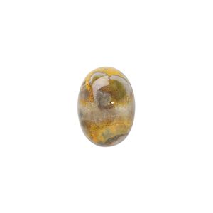 Bumblebee "jasper" 1pkg1, calibrated oval cab natural 14x10mm