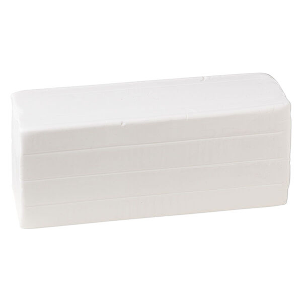 Polymer clay, Sculpey® PREMO, white. Sold per 1-pound bar. image number 0