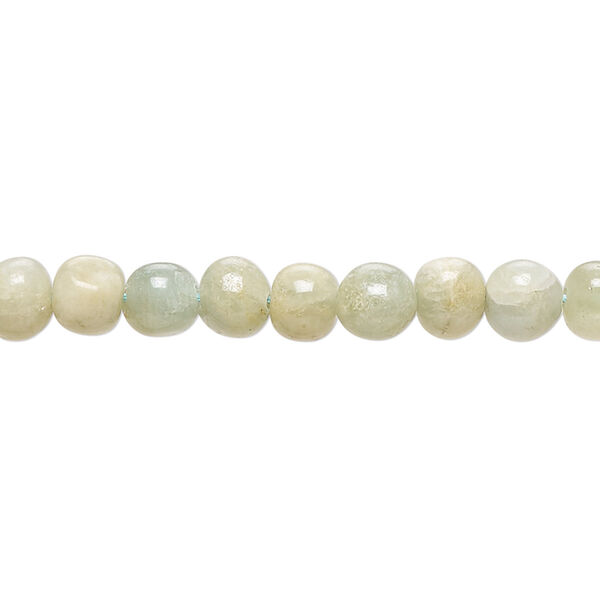 Bead, multi-beryl (natural / heated), 5x3mm-7x6mm hand-cut rondelle and uneven round, D grade, Mohs hardness 7-1/2 to 8. Sold per 14-inch strand. image number 0