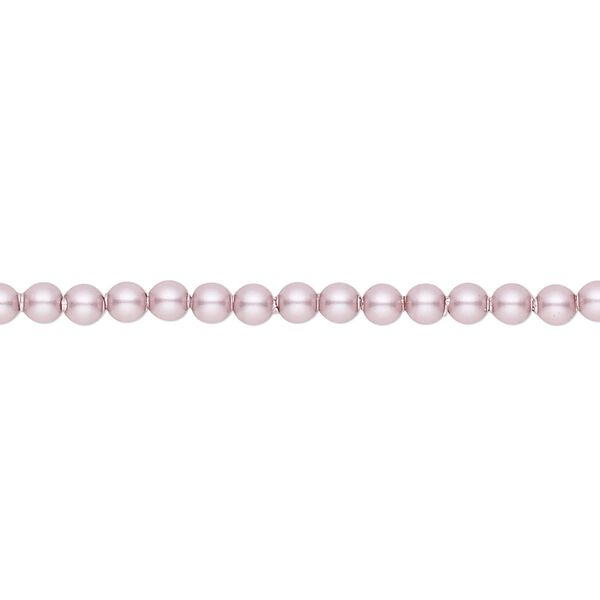 Pearl 100pk powder rose, Crystal Passions® 3mm round 5810 image number 0