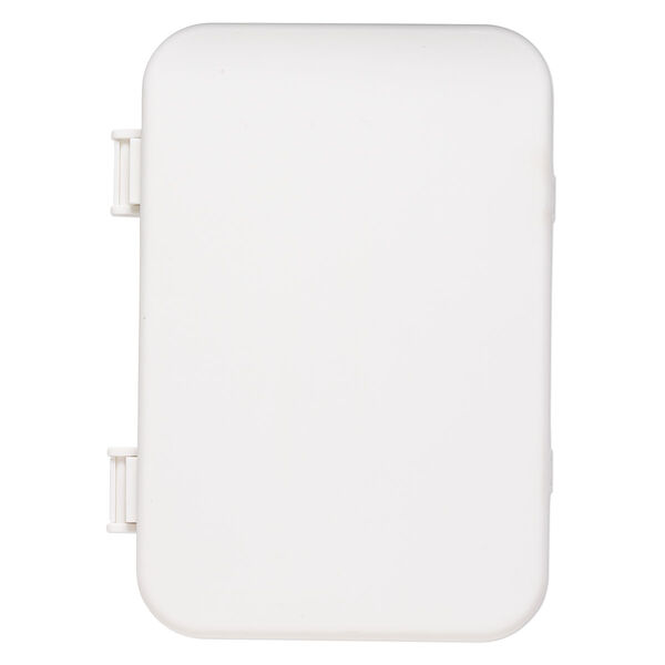 Organizer, The Bead Buddy® Save 'n Go! Mini®, plastic / paper / foam, white / black / tan, 9 x 6-1/2 x 3/4 inches. Sold individually. image number 1