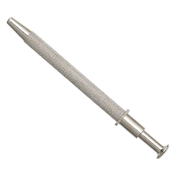 Gem and bead holder, steel, 4-1/2 inches with 4 prongs. Sold individually. image number 0