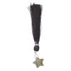 Labradorite 1pkg1, hand-cut 2sided carved star bead natural, 15mm image number 2