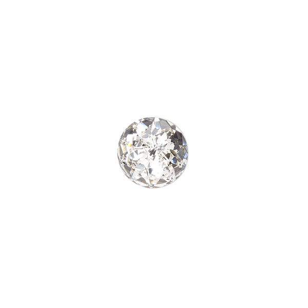 Round stone 6pk crystal, Crystal Passions® 10mm brilliant round 1400 image number 0