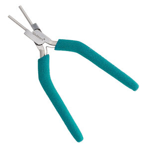Pliers, Wubbers&reg; Designer Mandrel, pkg/1, small bail-making, steel and rubber, 5.75 inches.