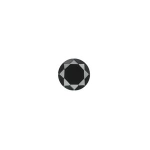 Black onyx 1pkg1, calibrated faceted round cab 8mm