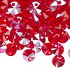 Drop 12pk light Siam shimmer, Crystal Passions® 8mm pendant mini disk 6428 image number 1
