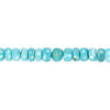 Kingman turquoise 1pkg1, hand-cut faceted rondelle B grade, 15.5-16 inch graduated 4x3mm-6x4mm image number 1
