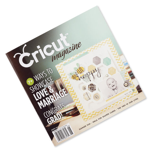 Book, "7+ Ways to Showcase Love & Marriage" by Cricut™ Magazine. Sold individually. image number 0