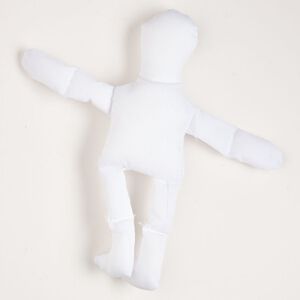 Muslin 1pkg1, doll white 9x8 inch