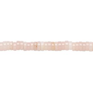 Pink aragonite 1pkg1, heishi bead 15.5-16 inch 4x1.5mm