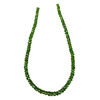 Chrome diopside (natural) 1pkg1, hand-cut faceted rondelle bead graduated 8 inch 3x1mm-5x3mm image number 2