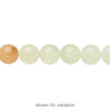 Multi-gemstone / glass 1pkg1, round bead 15.5-16 inch 8mm image number 2