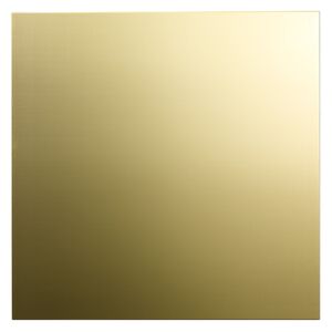 Sheet, copper and zinc, jeweler's bronze, half-hard, 6-inch square, 18 gauge. Sold individually.