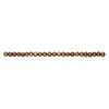 Freshwater pearl 1pkg1, semi-round, 15 inch antique golden copper 9-13mm cultured image number 1