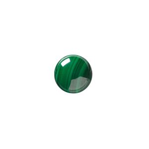Malachite 1pkg1, calibrated round cab natural 12mm