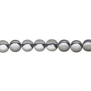 Hemalyke™ 1pkg1, flat round bead 15.5-16 inch 6mm
