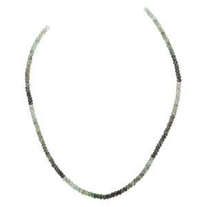 Emerald 1pkg1, hand-cut faceted rondelle bead 15.5-16 inch 4x3mm
