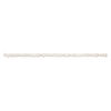 Freshwater pearl 1pkg1, semi-round / flat-sided potato, 15 inch white 6-8mm cultured image number 1