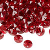 Drop 12pk scarlet, Crystal Passions® 8mm pendant mini disk 6428 image number 1