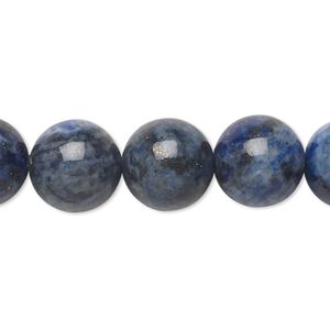 Lapis lazuli 1pkg1, round bead 15 inch 11-12mm
