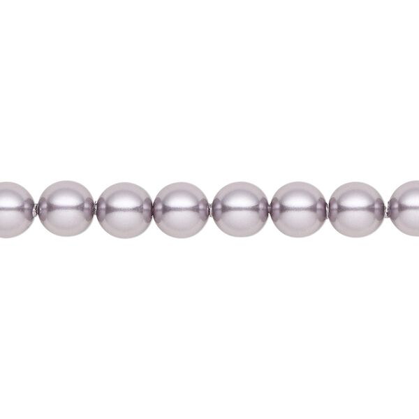 Pearl 50pk mauve, Crystal Passions® 6mm round 5810 image number 0