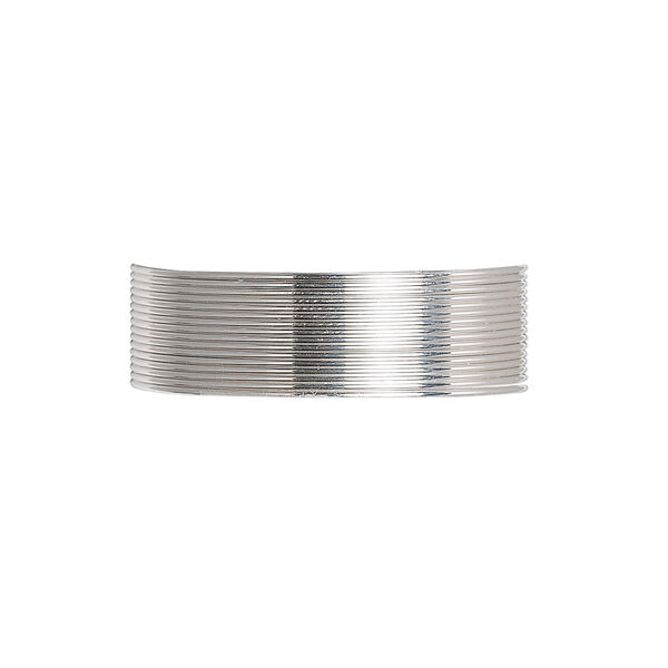 Wire, sterling silver, dead-soft, round, 24 gauge. Sold per pkg of 5-feet. image number 0